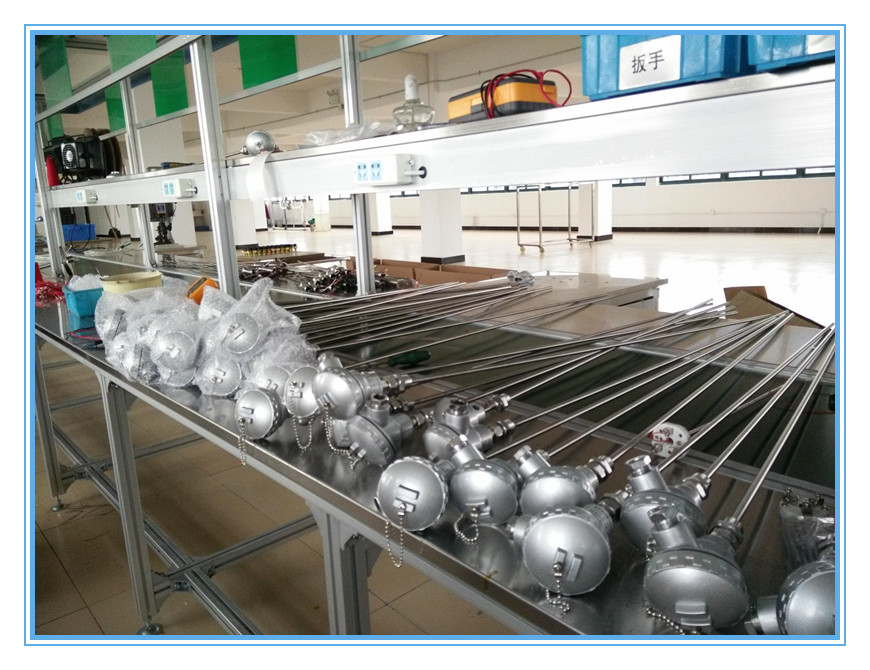 熱電阻、pt100熱電阻、鎧裝熱電阻、裝配式熱電阻生產(chǎn)車(chē)間